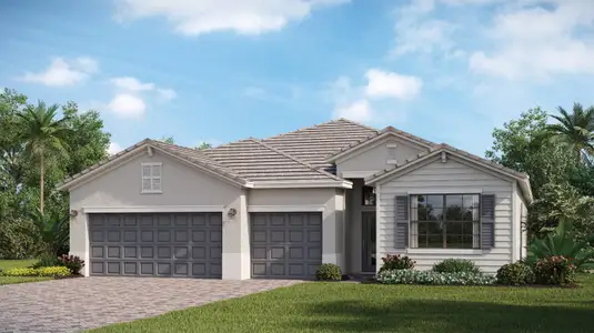 New construction Single-Family house 17311 Rocking Chair Ct, Alva, FL 33920 plan Tivoli - image