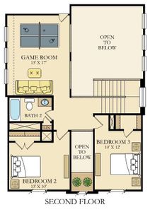 New construction Single-Family house 2808 Brushy Lake Dr, Fort Worth, TX 76179 plan Midland - image