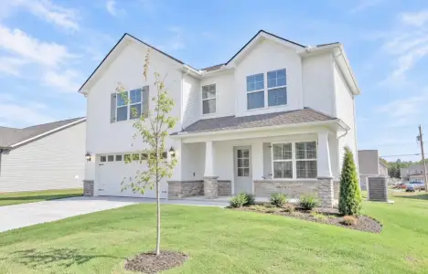 New construction Single-Family house 231 Republic St, Shelbyville, TN 37160 plan 1489 Elevation ABC - image