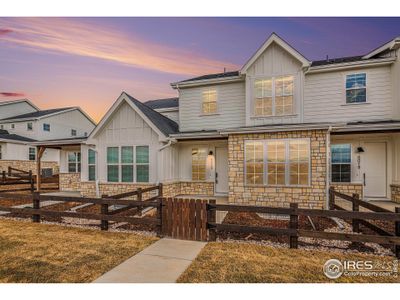 New construction Townhouse house 5070 Stonewall St, Loveland, CO 80538 The Glacier- photo 0 0