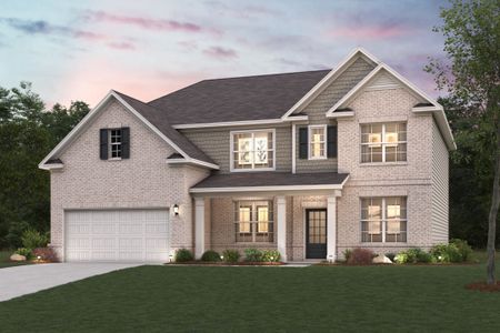 New construction Single-Family house 6930 Eloise Drive, Dawsonville, GA 30534 Birch- photo 0