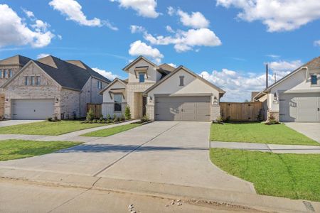 New construction Single-Family house 18715 Citrange Bend Wy, Manvel, TX 77578 Wimberley (2076-HV-40)- photo 4 4