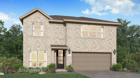 New construction Single-Family house 26921 Carmine Red Ct, Katy, TX 77493 plan Thornton - image