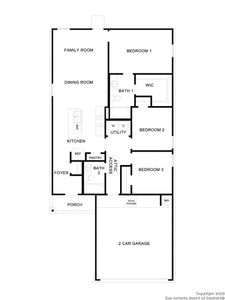 New construction Single-Family house 1021 Seedling Ln, Seguin, TX 78155 The Atlanta- photo 0