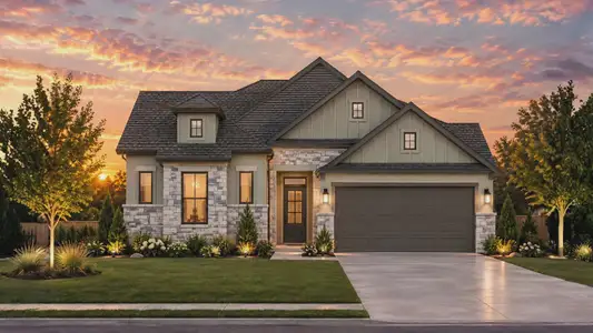 New construction Single-Family house 228 Montecido Dr, Liberty Hill, TX 78642 plan McKenna - image