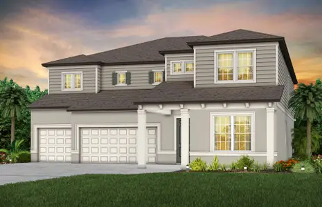 New construction Single-Family house 1787 Escalante Wy, Zephyrhills, FL 33540 plan Roseland - image