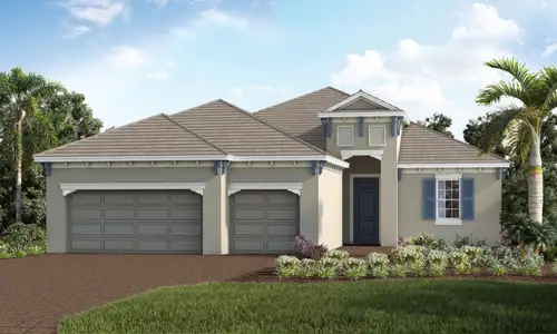 New construction Single-Family house 12581 Meribel St, Venice, FL 34293 plan Sea Isle - image