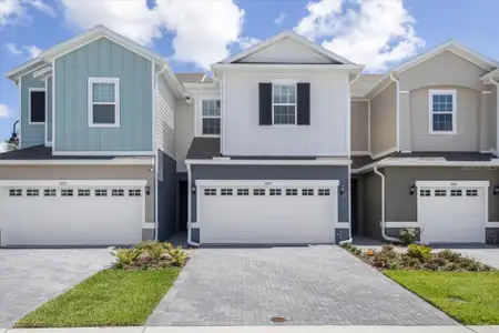 New construction Townhouse house 1267 Stockwell Ave, St. Cloud, FL 34771 plan Washington - image