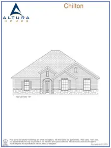 New construction Single-Family house 299 Saltmeadow Ln, Red Oak, TX 75154 plan Chilton - image