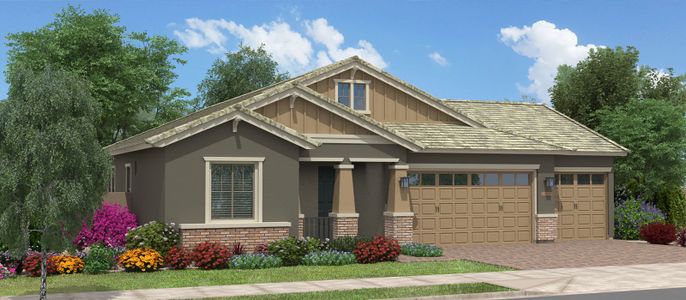 New construction Single-Family house 16236 W Charlotte Dr, Surprise, AZ 85387 plan Pelican Bay Super Garage - image