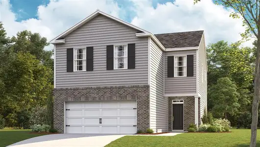 New construction Single-Family house 5445 Brightwater St, South Fulton, GA 30349 plan Aisle - image