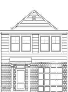 New construction Townhouse house 520 Eversden Drive, Zebulon, NC 27597 - photo 0