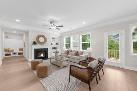 New construction Single-Family house 8610 Standing Stone, Ball Ground, GA 30107 plan The Carden - image 9