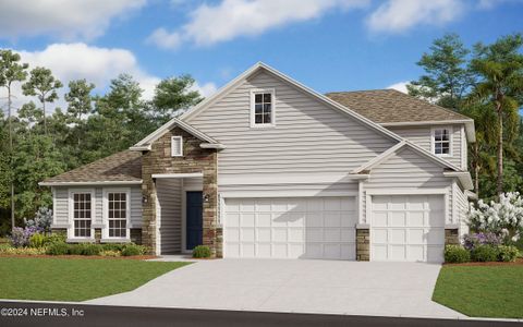 New construction Single-Family house 136 Holly Ridge Way, Saint Augustine, FL 32092 Avalon II- photo 0