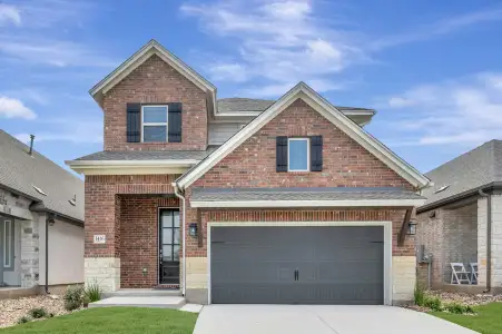New construction Single-Family house 1416 Hartley Dr, Leander, TX 78641 plan The Thomasville - image