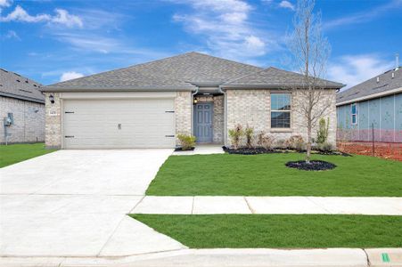 New construction Single-Family house 14211 Bacton Rd, Pilot Point, TX 76258 plan Moscoso - 40' Smart Series - image