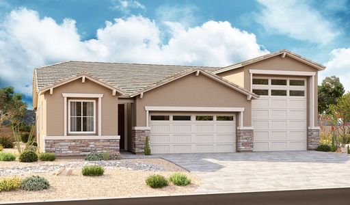 New construction Single-Family house 17644 W. Blue Sky Drive, Surprise, AZ 85387 Bronze- photo 0