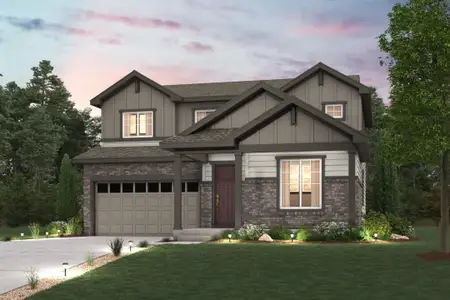New construction Single-Family house 5773 N Ireland Ct, Aurora, CO 80019 plan The Marion - image