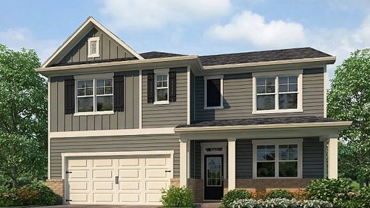 New construction Single-Family house 384 Thompsom Ridge Ln, Dallas, GA 30132 HAYDEN- photo 0