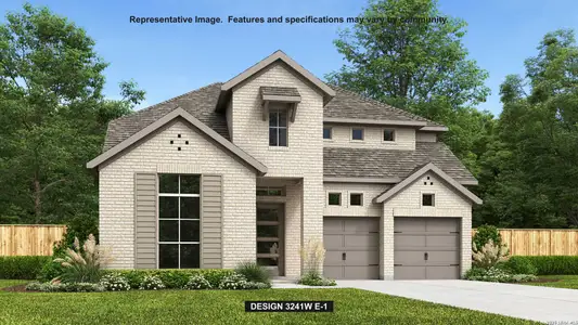 New construction Single-Family house 1452 Chipmunk Ave, New Braunfels, TX 78132 plan 3241W - image