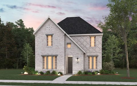 New construction Single-Family house 1424 Waterford Dr, Celina, TX 75009 Winchester F- photo 0