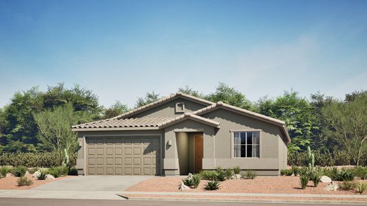 New construction Single-Family house 13136 N Corn Husk Trl, Marana, AZ 85653 plan Bryce - image