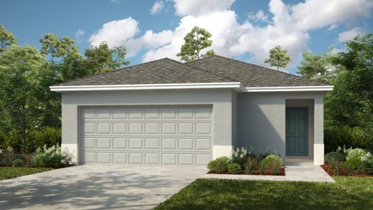 New construction Single-Family house 4515 Ackee Rd, Kissimmee, FL 34758 plan Canary - image