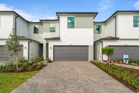 New construction Townhouse house 7345 Lenora Lane, Lake Worth, FL 33467 - photo 0