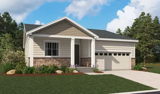 New construction Single-Family house 9338 Horsemint Trl, Colorado Springs, CO 80925 plan Noble - image