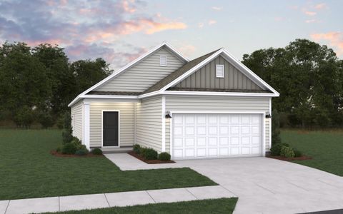 New construction Single-Family house 202 Encampment Blvd, Simpsonville, SC 29681 plan Bloomington - Single Family Homes - image
