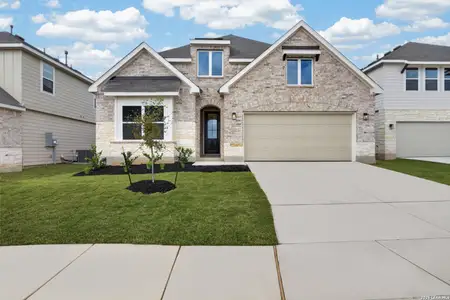 New construction Single-Family house 7419 Hound Xing, San Antonio, TX 78252 plan Alyssa - image