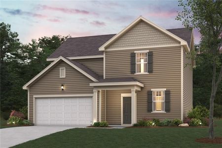 New construction Single-Family house 989 Prudence Dr, Lawrenceville, GA 30045 Fontana- photo 0