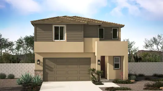 Desert Prairie Elevation | Tangelo | Mandarin at Citrus Park | New Homes in Goodyear, AZ | Landsea Homes