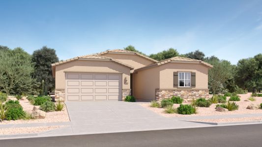 New construction Single-Family house 17380 S Ironwood Bend Dr, Vail, AZ 85641 plan Cedar - image