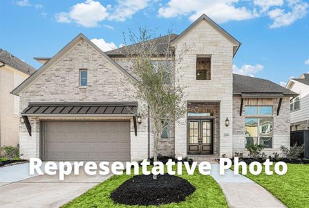 New construction Single-Family house 7419 Butterfly Blossom Ln, Katy, TX 77493 The Asher IX- photo 0 0