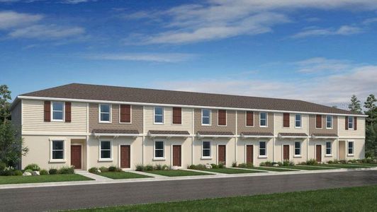 New construction Townhouse house 14040 Textile Run, Parrish, FL 34219 Ivy- photo 0