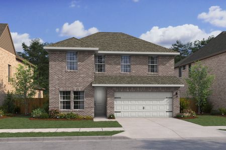 New construction Single-Family house Newark, TX 76071 plan Tigris II - image 2