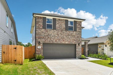 New construction Single-Family house 18720 Presswood Way Drive, New Caney, TX 77357 Saguaro- photo 0