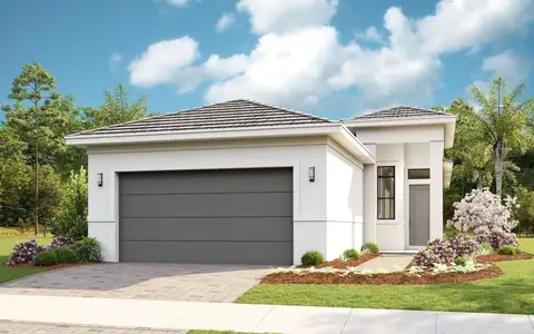 New construction Single-Family house 8065 Sw Andrea Wy, Port St. Lucie, FL 34987 plan Caroline - image