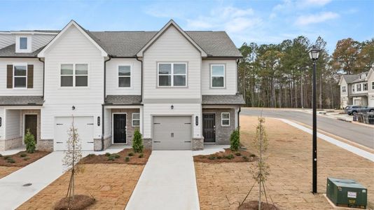 New construction Townhouse house 200 Kenoot Drive, Mcdonough, GA 30253 Wilson- photo 0