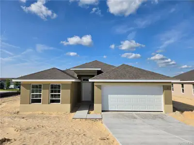 New construction Single-Family house 419 W Twisted Oaks Dr, Beverly Hills, FL 34465 plan 1635 - image