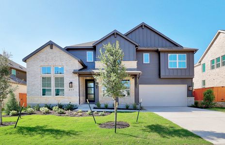 New construction Single-Family house 217 Luttrell Ln, Liberty Hill, TX 78642 plan Nelson - image