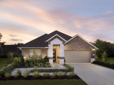 New construction Single-Family house 2567 Bay Winds Ln, Mont Belvieu, TX 77523 The Oleander (L401)- photo 0 0