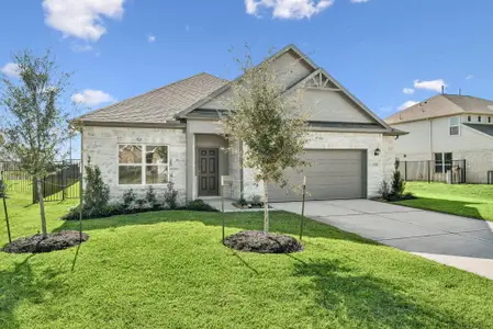 New construction Single-Family house 10931 Amador Peak Dr, Iowa Colony, TX 77583 plan The Davenport II - image