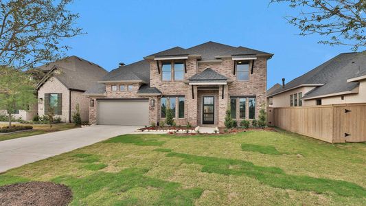 New construction Single-Family house 416 Starlight Grove Ct, Katy, TX 77493 plan 3398W - image