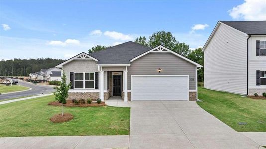 New construction Single-Family house 8602 Preakness Pass, Lithonia, GA 30058 Aria- photo 0