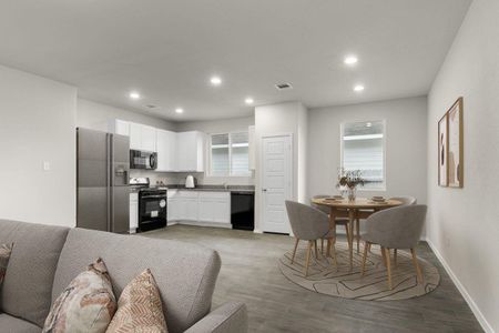 New construction Single-Family house 3043 Winding Creek Rd, Kyle, TX 78640 plan 1326 Casetta - image 8