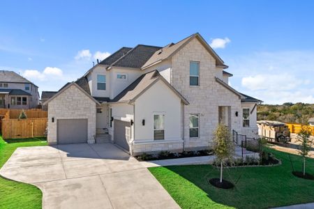 New construction Single-Family house 1641 Hosanna Grande Wy, Leander, TX 78641 plan Kaufman - image