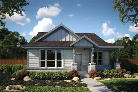 New construction Single-Family house 168 Rieber Rd, Kyle, TX 78640 plan Buttercup - image 15