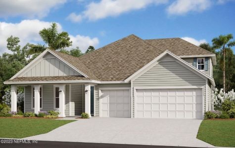 New construction Single-Family house 162 Holly Landing Way, Saint Augustine, FL 32092 Avalon II- photo 0